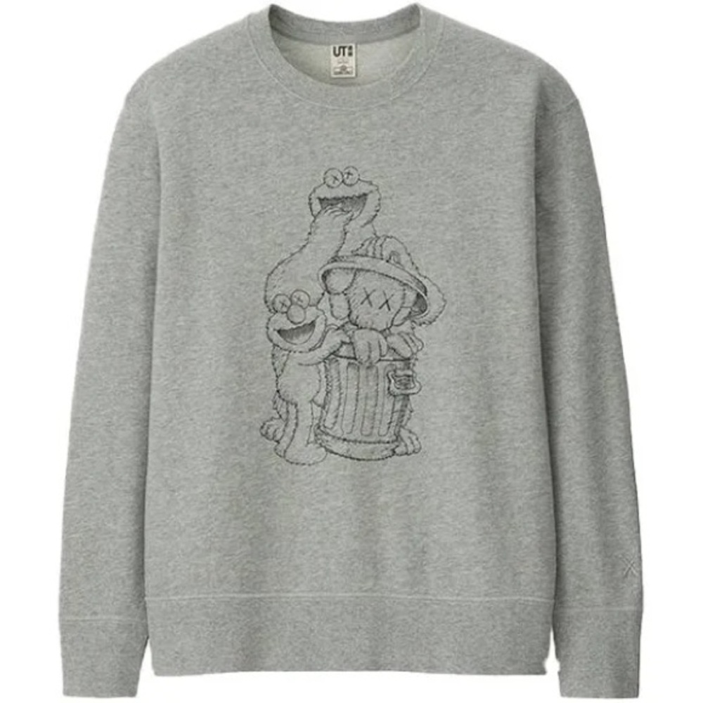 Uniqlo x KAWS x Sesame Street Graphic Crewneck